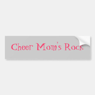 Cheer Mam's Rock Bumpersticker