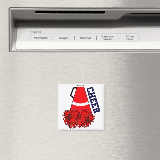 Cheer Megaphone Magneet (Insitu (Vaatwasser))