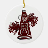 Cheer Megaphone Ornament (Voorkant)