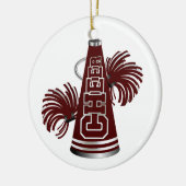 Cheer Megaphone Ornament (Links)