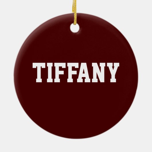 Cheer Megaphone Ornament (Achterkant)