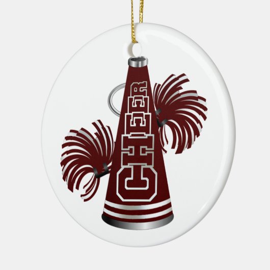 Cheer Megaphone Ornament 2 (Links)