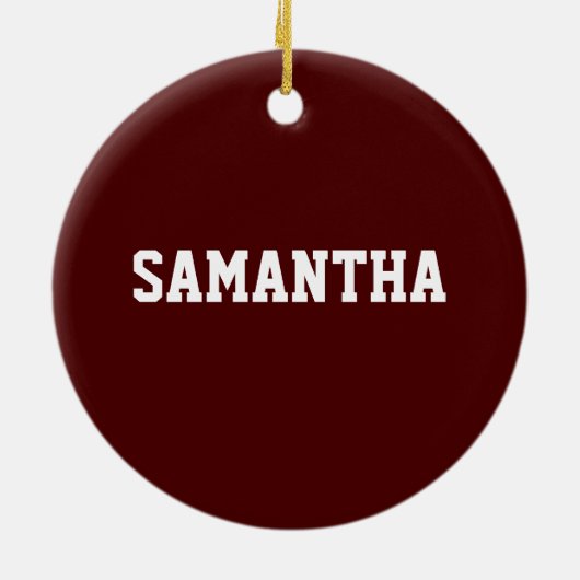 Cheer Megaphone Ornament 2 (Achterkant)