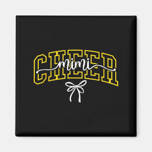 Cheer Mimi Cheerleading Oma Middelbare School Zwar Magneet