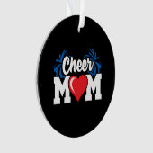 Cheer Moeder - Cheerleader op de Middelbare School Ornament (voorkant)