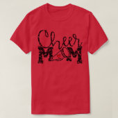 Cheer Moeder Cheerleading Mam (4) T-shirt (Design voorkant)