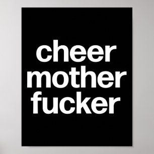 Cheer Moeder Er Grappige Cheerleading Wedstrijd Poster