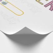 Cheer Moeder Mama Parents Gift Cheerlead Coach Cadeaupapier (Hoek)