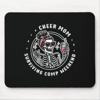 Cheer Moeder Overlevende Comp Weekend Cheerleading Muismat