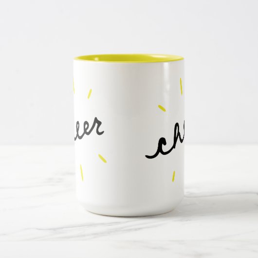 CHEER-mok Tweekleurige Koffiemok (Center)