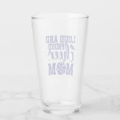 Cheer Mom Beer Glas (Achterkant)