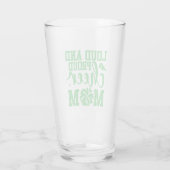 Cheer Mom Beer Glas (Achterkant)