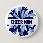 Cheer Mom Button Pin (Voorkant)