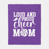 Cheer Mom Fleece Deken (Voorkant)