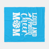 Cheer Mom Fleece Deken (Voorkant (Horizontaal))