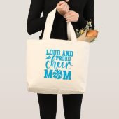 Cheer Mom Jumbo Canvas tas (Voorkant (product))
