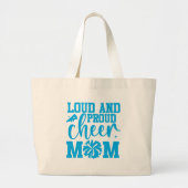 Cheer Mom Jumbo Canvas tas (Voorkant)