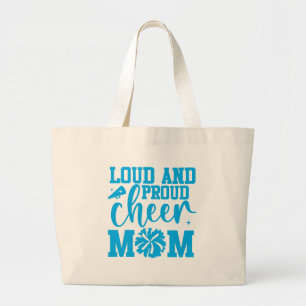 Cheer Mom Jumbo Canvas tas