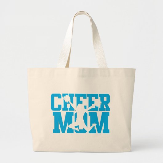 Cheer Mom Jumbo Canvas tas (Voorkant)