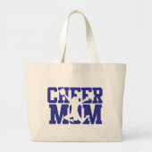 Cheer Mom Jumbo Canvas tas (Voorkant)
