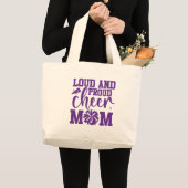 Cheer Mom Jumbo Canvas tas (Voorkant (product))