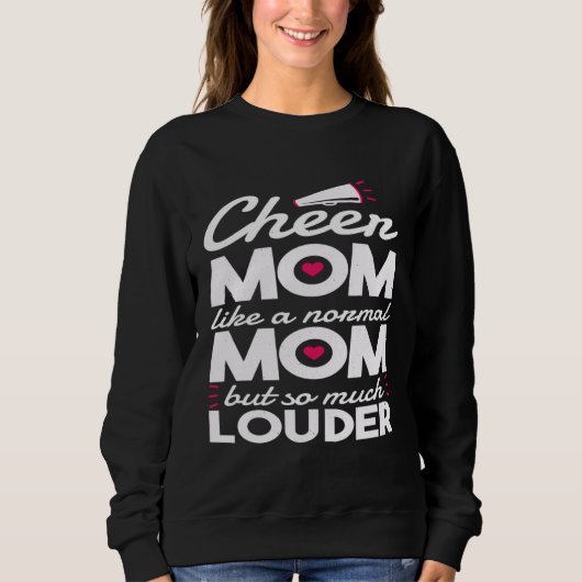 Cheer Mom Like A Normal Mom, Cheerleading Mommy 1 Trui (Voorkant)