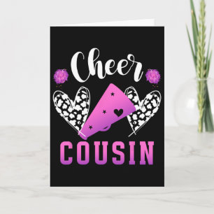 Cheer Neef Cheerleading Neef Van Een Cheerleader Kaart