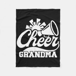 Cheer Oma Cheerleader Oma Cheerleader Grootmoeder Fleece Deken