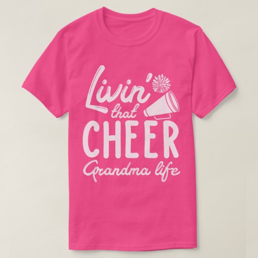 Cheer Oma Cheerleading Cheerleader Cheer Grand T-shirt (Design voorkant)