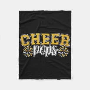 Cheer Opa Mijn favoriete cheerleader noemt me Pop Fleece Deken