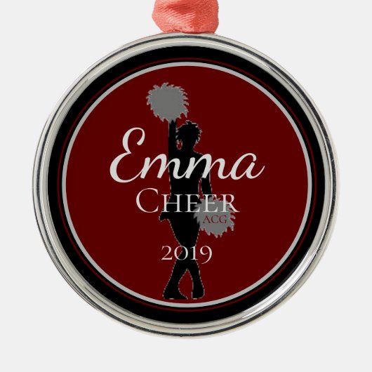 Cheer Ornament Cheerleader (Voorkant)