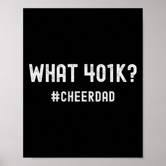 Cheer Papa Cheerleading 401k Poster (Voorkant)
