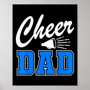 Cheer Papa Cheerleading Team Squad Cheerleader Vad Poster
