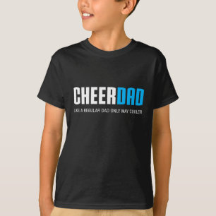 Cheer Papa Grappig Schattige Vaderdag Gift Cheerle T-shirt