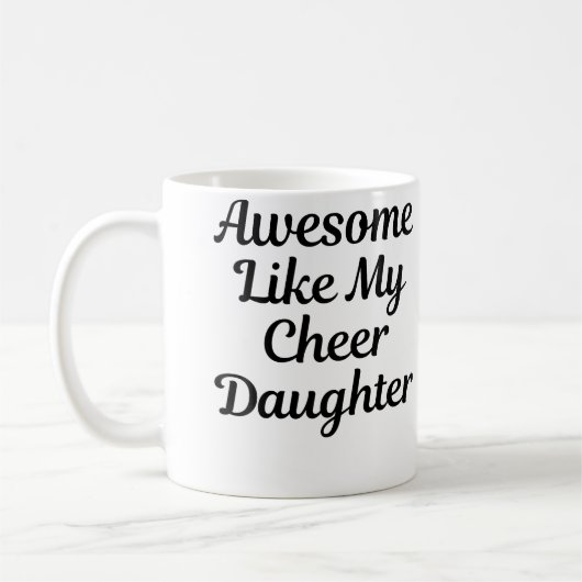 Cheer Papa Mama Cheerleading Koffiemok (Links)