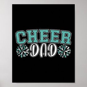 Cheer Papa Mijn Favoriete Cheerleader Noemt Me Pap Poster