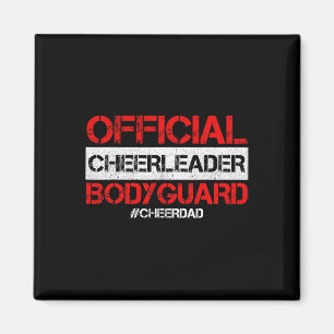 Cheer Papa Officiële Cheerleader Lijfwacht Cheerle Magneet