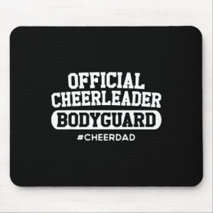 Cheer Papa Officiële Cheerleader Lijfwacht Grappig Muismat