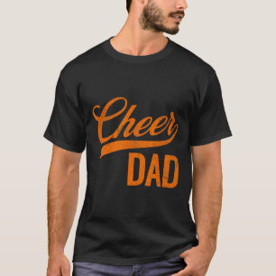 Cheer Papa Oranje Cheerleading Overeenkomstige Oud T-shirt