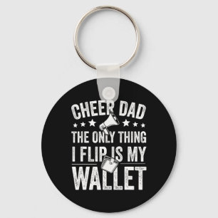 Cheer Papa Portemonnee Cheerleader Vader Cheerlead Sleutelhanger
