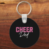 Cheer Papa Roze Cheerleading _5 Sleutelhanger (Voorkant)
