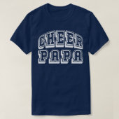 Cheer Papa voor Proud Cheerleader Grandpa T-shirt (Design voorkant)