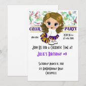 Cheer Party Kaart (Voorkant / Achterkant)