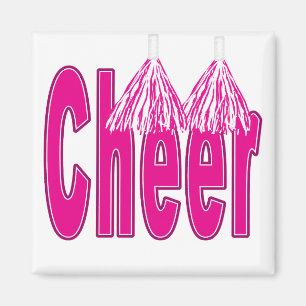 Cheer Pink Magnet