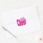 Cheer Pink Stickers (Envelop)