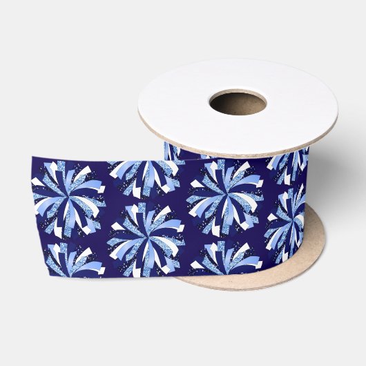 Cheer Pom Pom Satin Ribbon Satijnen Lint (Spoel)