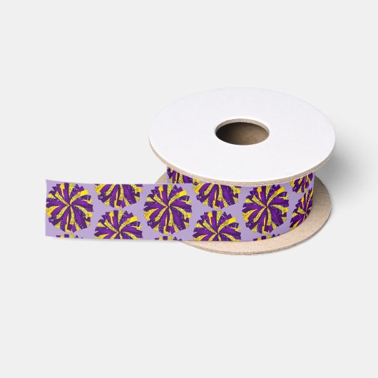Cheer Pom Pom Satin Ribbon Satijnen Lint (Spoel)