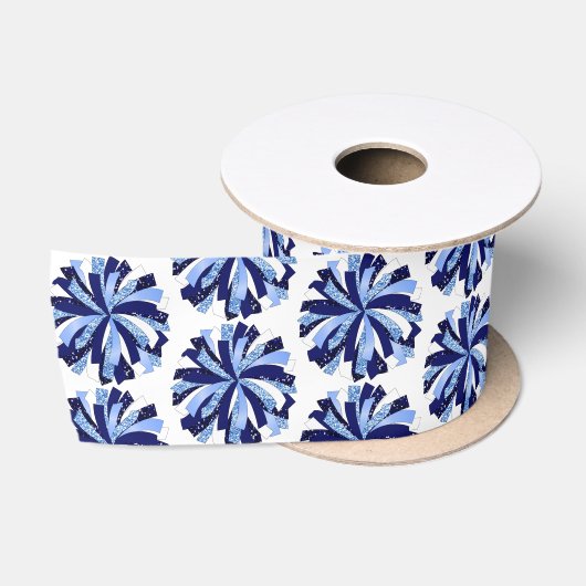 Cheer Pom Pom Satin Ribbon Satijnen Lint (Spoel)