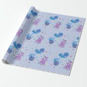 Cheer Pompons en Confetti Cadeaupapier (Uitgerold)