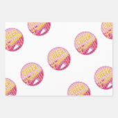 'Cheer Princess' - stijl A Inpakpapier Vel (Voorkant)